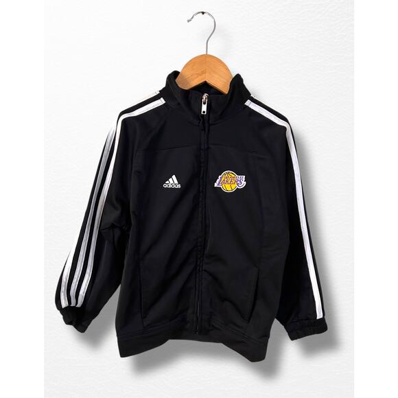 adidas Other - Adidas LA Lakers Youth 3-Stripe Track Jacket, Size 5/6